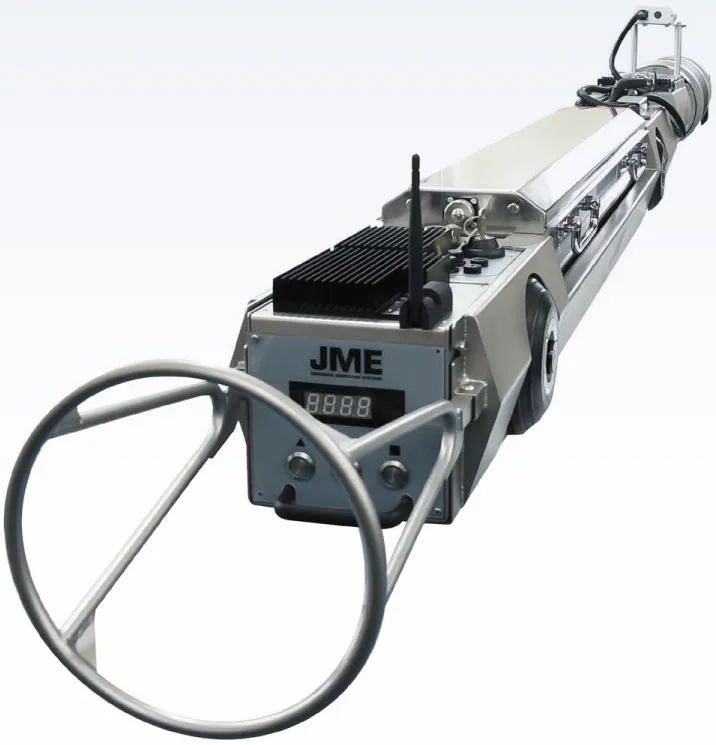 Pipeline crawler X-ray inspection system